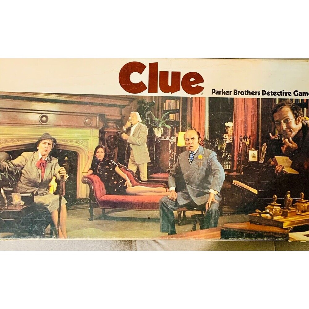 Clue 1972 Vintage Edition Game Parker’s Brothers